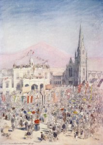 Jour de Mafeking à Capetown - Mortimer Ludington Menpes
